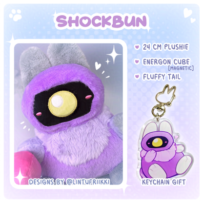 [Pre-order]Soundkitty & Shockbunny plushies
