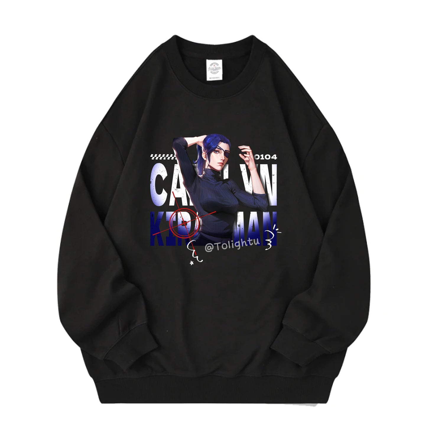 [Pre-sale]Arcane Caitlyn Crewneck Sweatshirt