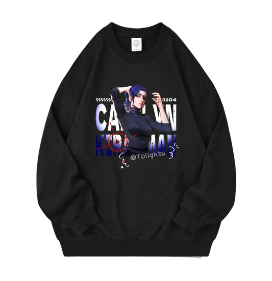 [Pre-sale]Arcane Caitlyn Crewneck Sweatshirt