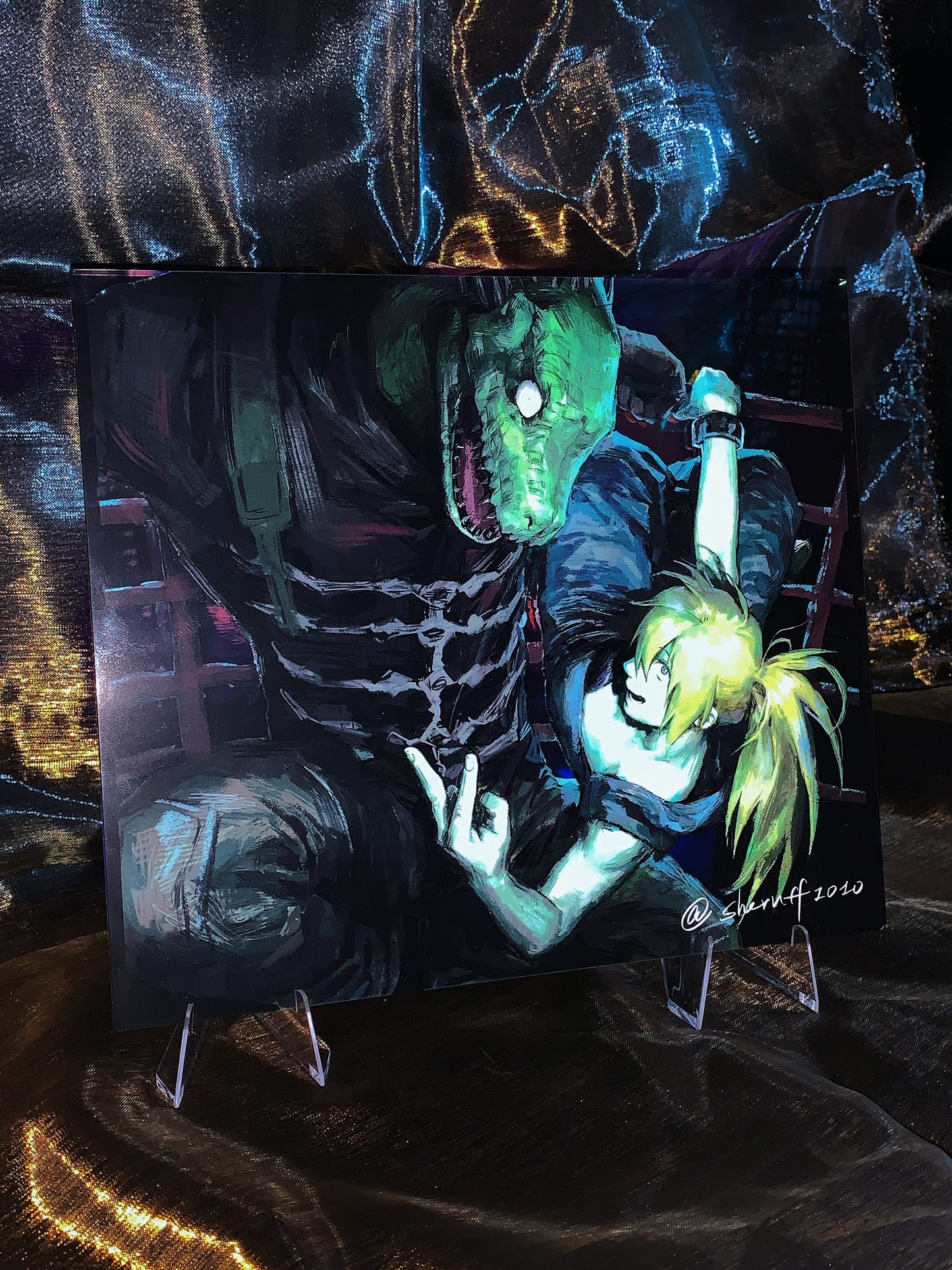 先行販売 ドロヘドロ カイマン&amp;ニカイドウ アクリルスタンド