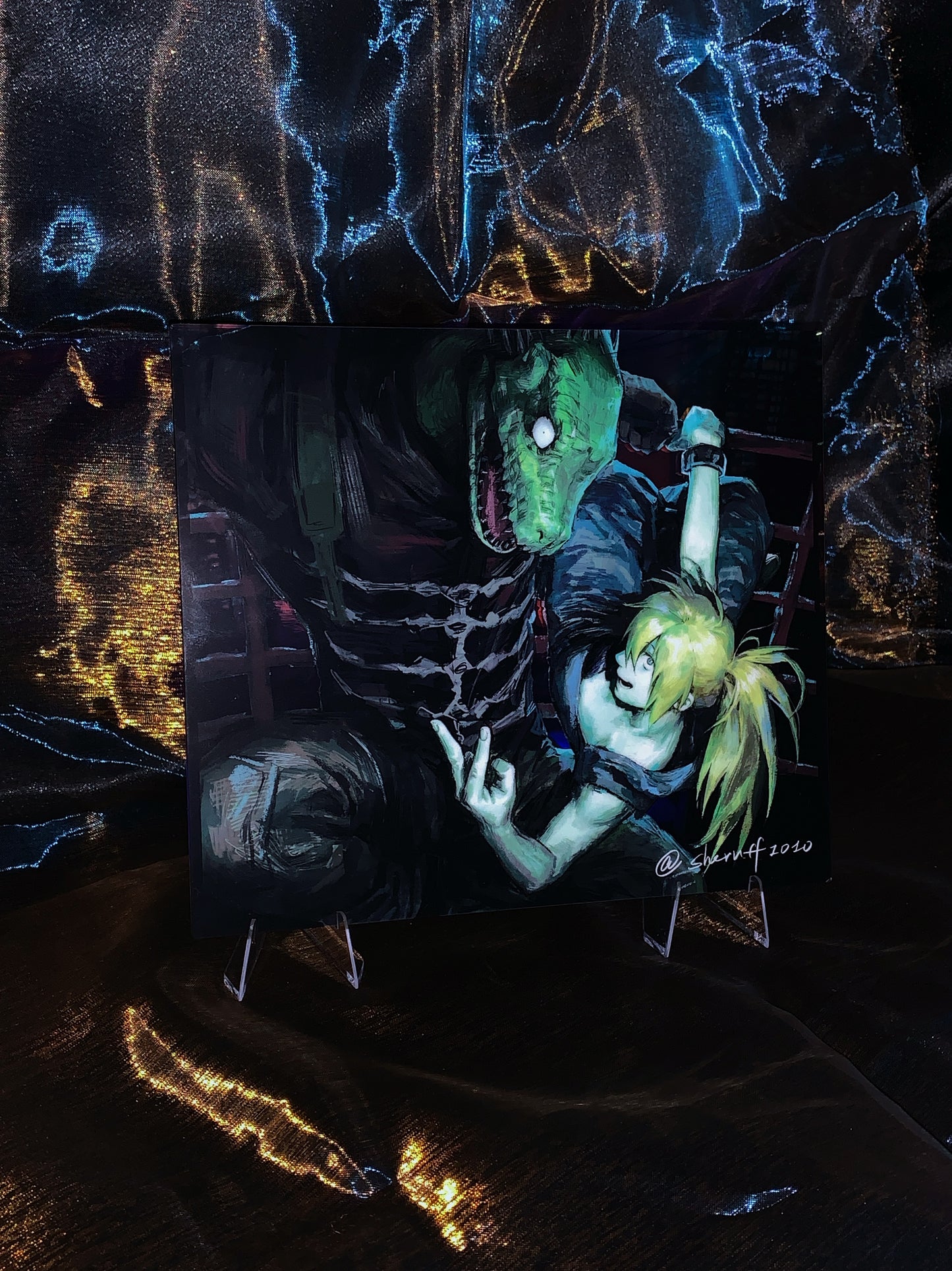 先行販売 ドロヘドロ カイマン&amp;ニカイドウ アクリルスタンド