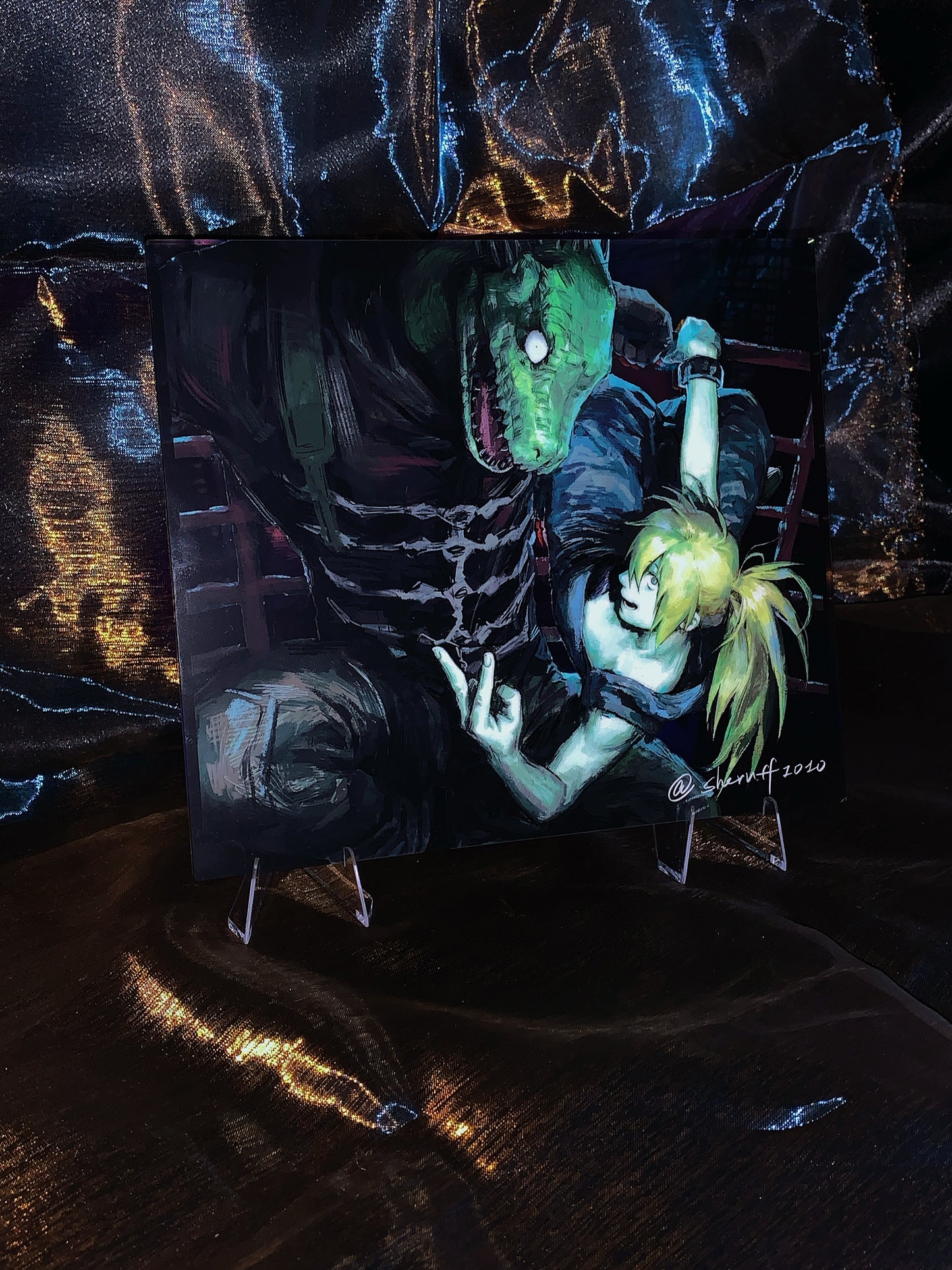 先行販売 ドロヘドロ カイマン&amp;ニカイドウ アクリルスタンド