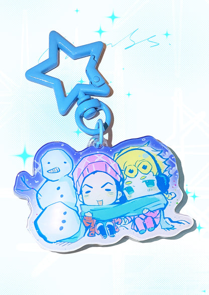 [Pre-order]JJBA Giomis Collection - Acrylic Charms, Keychain & Lawn Towel