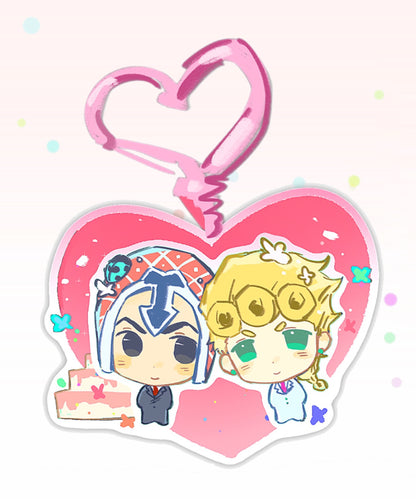 [Pre-order]JJBA Giomis Collection - Acrylic Charms, Keychain & Lawn Towel
