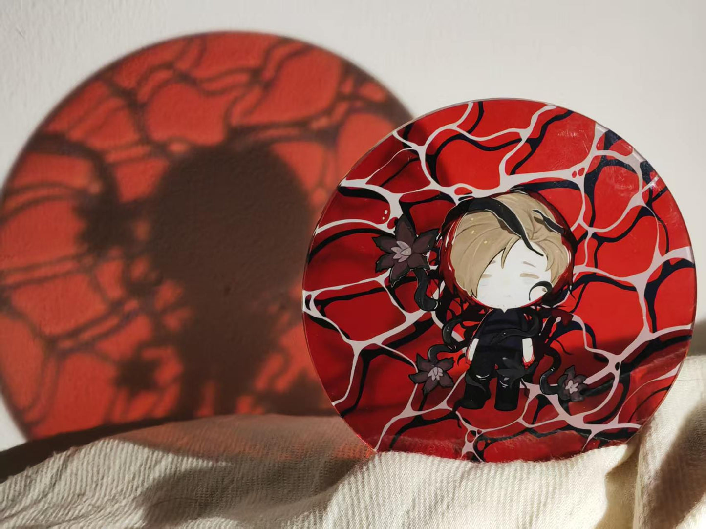 [In-stock] Leon 10cm Acrylic/Ceramic Coaster