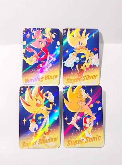 [In-stock] Sonic the Hedgehog Acrylic Standee & Holographic Card