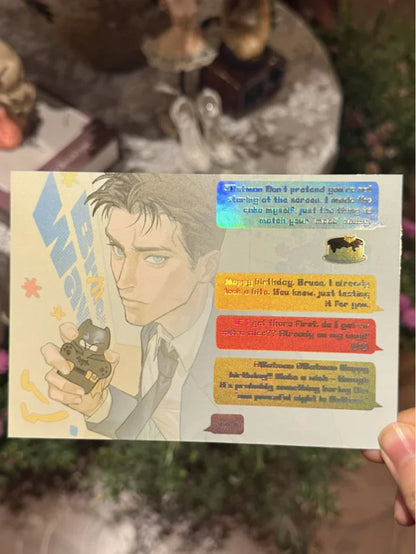 [Limited pre-order] 0219 Birthday greeting image for Bruce Wayne
