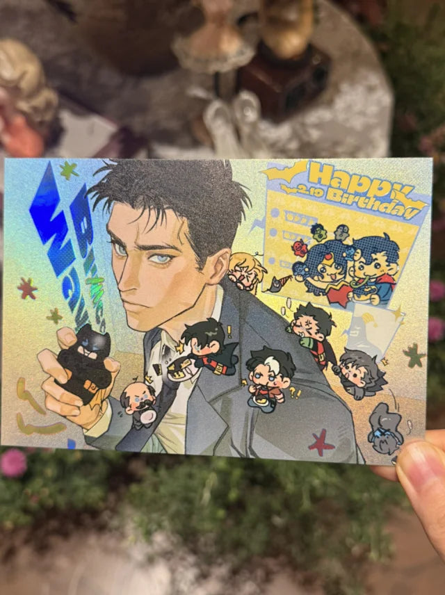 [Limited pre-order] 0219 Birthday greeting image for Bruce Wayne
