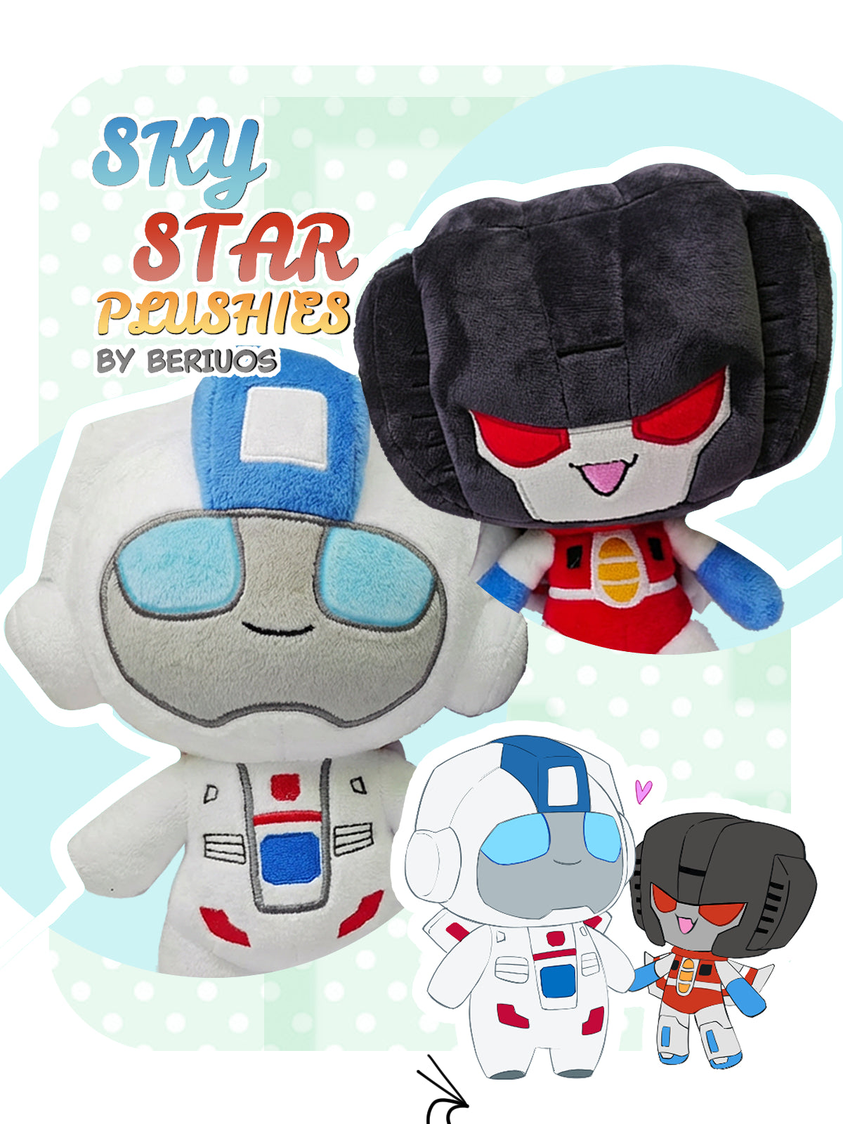 [Pre-order] Sky&Star plushies