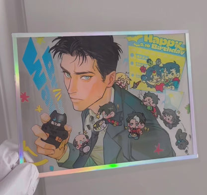 [Limited pre-order] 0219 Birthday greeting image for Bruce Wayne