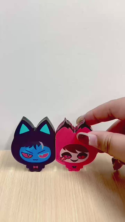 [Pre-order] Alastor & VOX Magnetic Mini Acrylic Stand