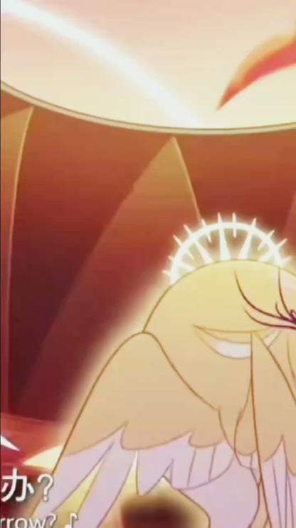 Speaker of God Wings Movable Key Chain