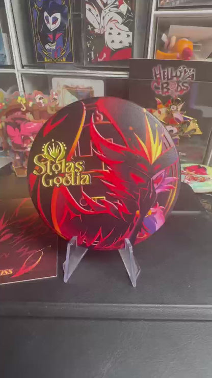 stolas-demon “Reflective technology Badge/3D Texture”