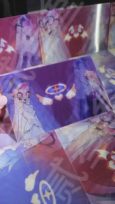 Chaggie Heaven & Hell Eight-Variation Raster Card