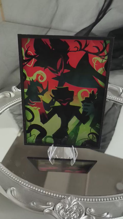 [Pre-order] Alavox Shadowcult Acrylic Shikishi Art Board & Acrylic Keychain