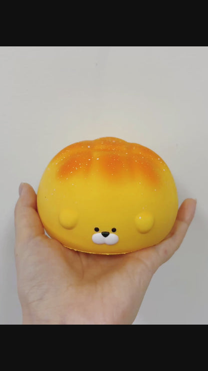 [In-stock]Puppy Bread Squishy – Cute & Stress-Relief Toy