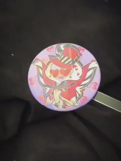 Lenticular Metal Badge