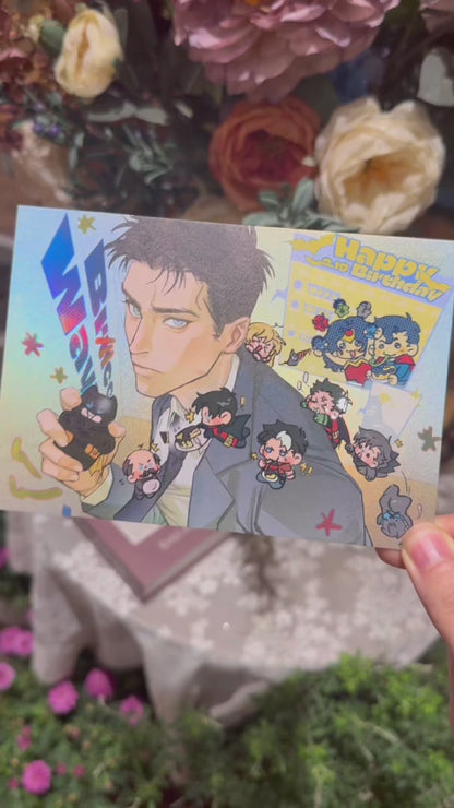 [Limited pre-order] 0219 Birthday greeting image for Bruce Wayne