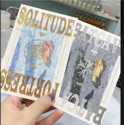 SuperBat-Metal badge