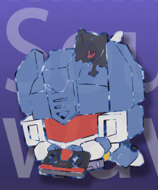 [Pre-order]Metal badge-Prowl and Soundwave