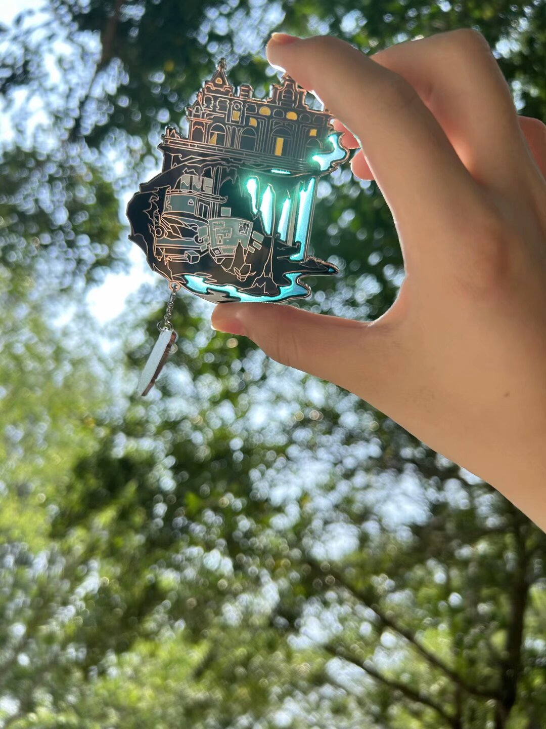 SuperBat-Metal badge