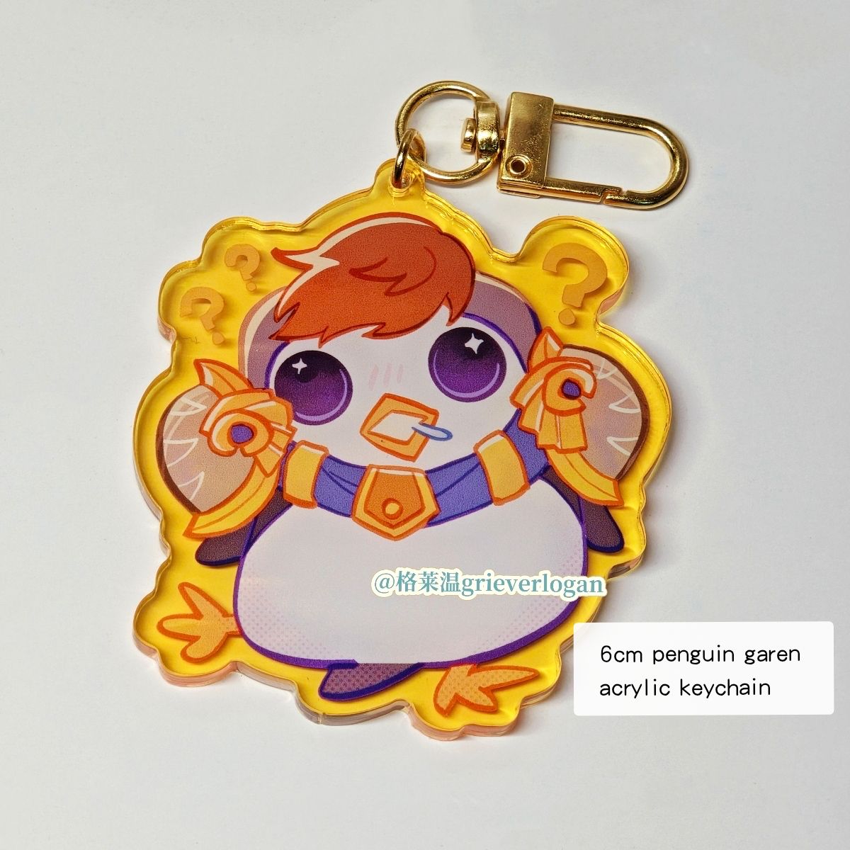 Penguin Garen acrylic series