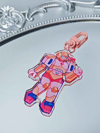 [Pre-order] Peach Arcee Acrylic Charm 7cm