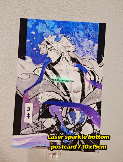SB Yone postcard&Acrylic illustration board
