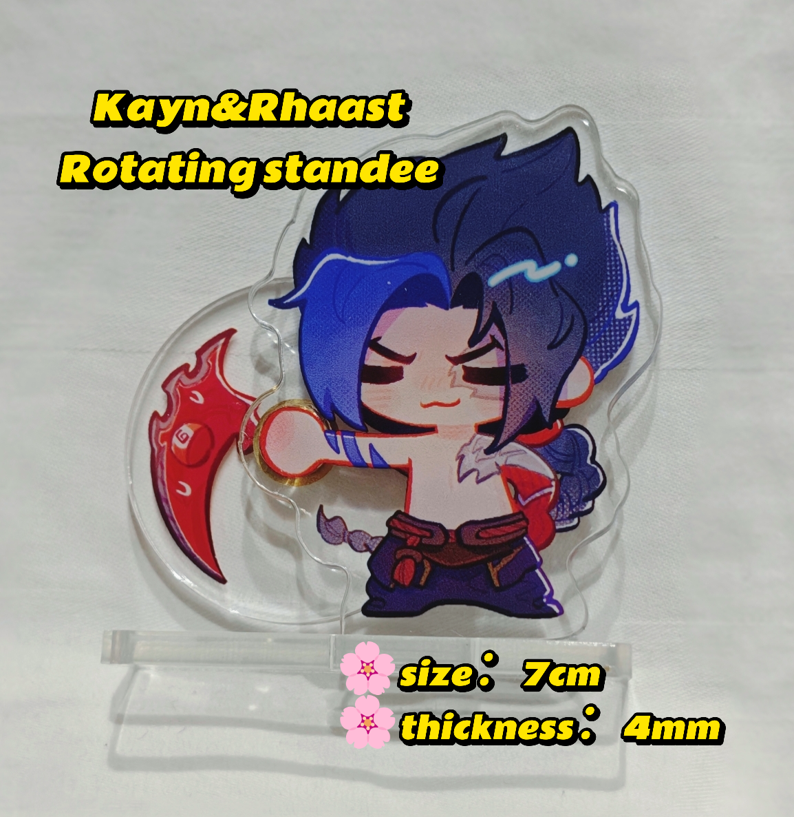 Kayn&Rhaast rotating standee