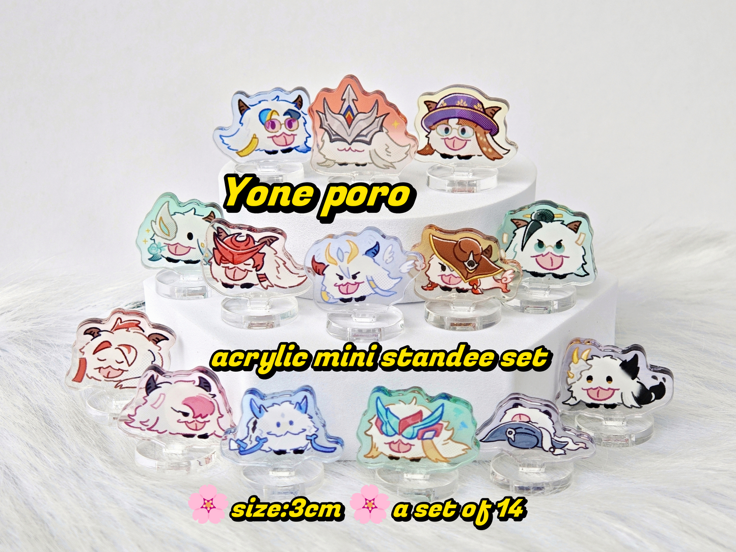 Yone Poro acrylic merch