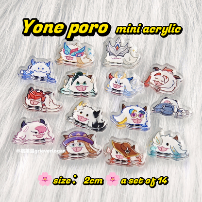 Yone Poro acrylic merch