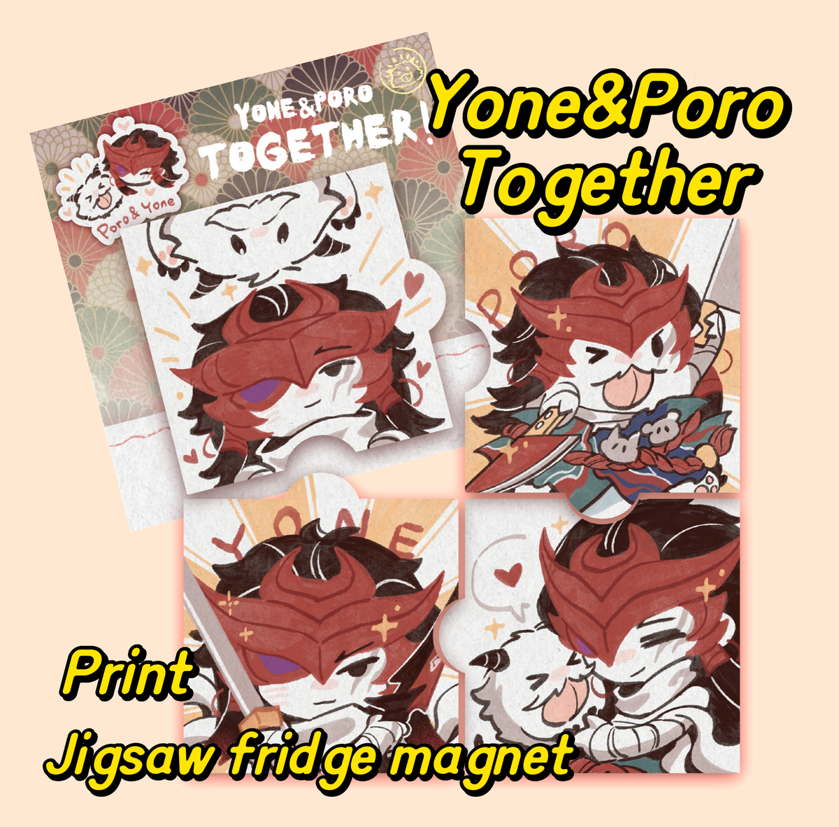 YONE&PORO TOGETHER series merch