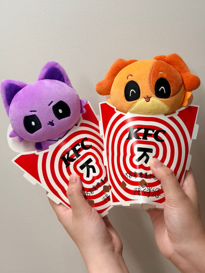 [Pre-order]Cat & Dog 10cm Dolls