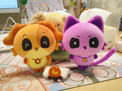 [Pre-order]Cat & Dog 10cm Dolls
