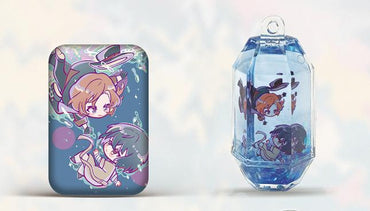 “CUTE” Badge&Oiling pendant