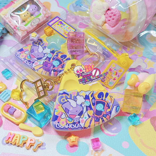 SG ShockBlurr Cheese Rubber Charm