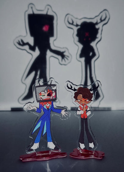 [Pre-order] HH Vox / Alastor(Human) acrylic standee