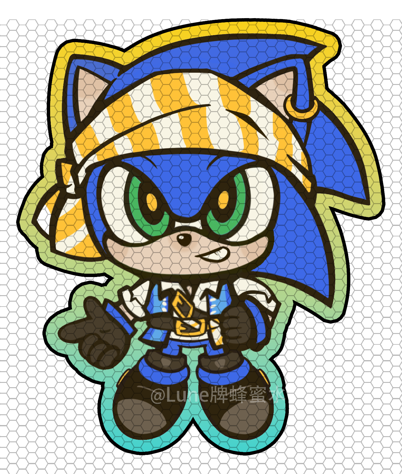 [Pre-order] Sonic Series Thick Acrylic Stand & Keychain