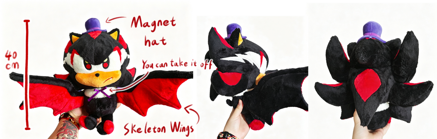 [Pre-order] ShadowTheHedgehog Vampire dolls