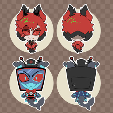 [Pre-order] Voxal(Staticradio) Ears&Tails Movable Key Chains