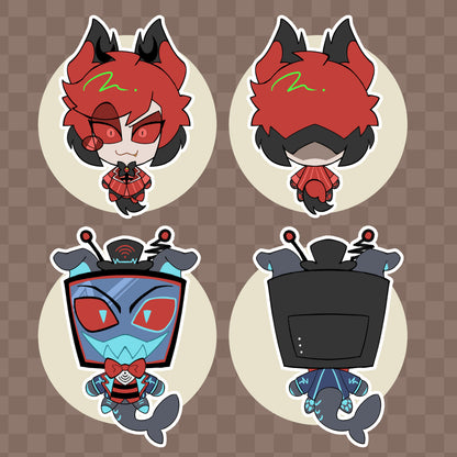 [Pre-order] Voxal(Staticradio) Ears&Tails Movable Key Chains