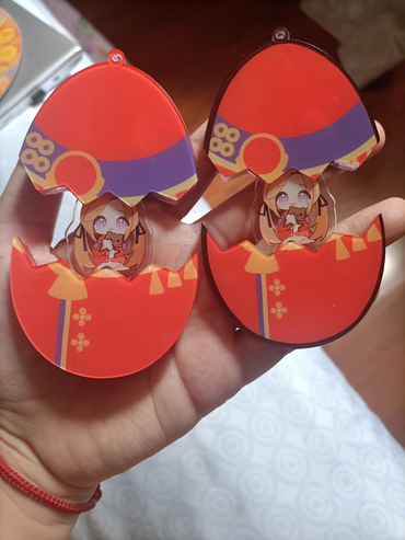 [Pre-order] fe3h Edelgard egg acrylic keychain