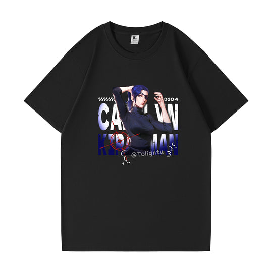 [Pre-sale]Arcane Caitlyn Dropped Shoulder Tee