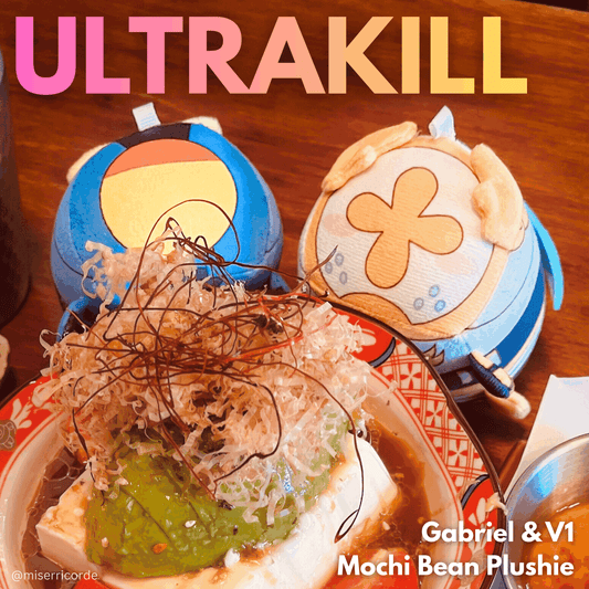 Gabriel & V1 Mochi Bean Plushie