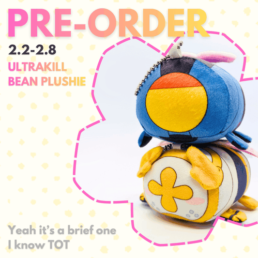 [Pre-order] Gabriel & V1 Mochi Bean Plushie