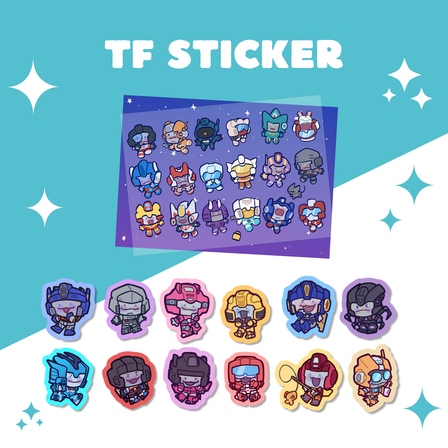 [Pre-order] TF Stickers