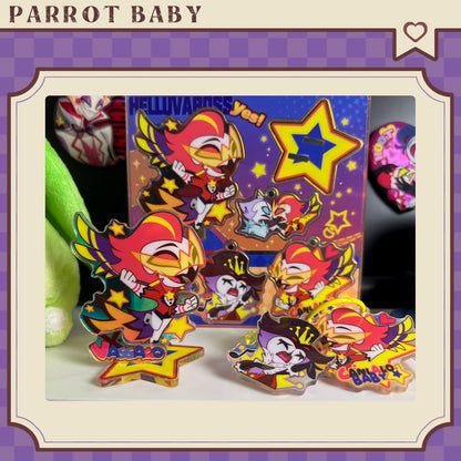 HB vassago-Fan Art Acrylic Standee-Parrot Baby