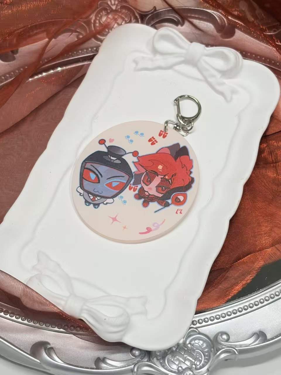 [Pre-order] Voxal chibi acrylic keychain