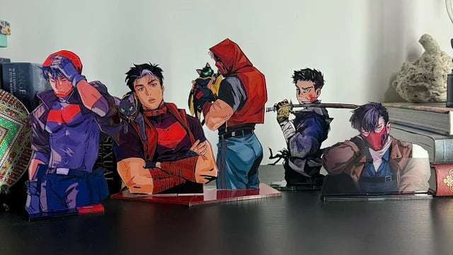 [Pre-order] Jason Todd Iceberg Lounge Bucket & Damian Cat Assassin Miau Borderless Acrylic Collection