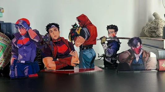 [Pre-order] Jason Todd Iceberg Lounge Bucket & Damian Cat Assassin Miau Borderless Acrylic Collection